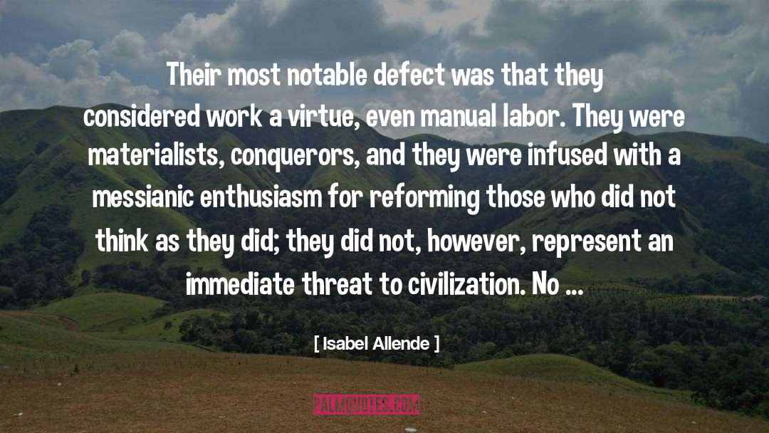 Conquerors quotes by Isabel Allende