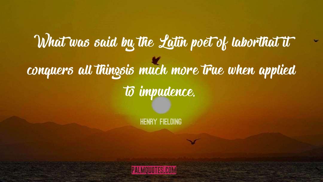 Conquers quotes by Henry Fielding