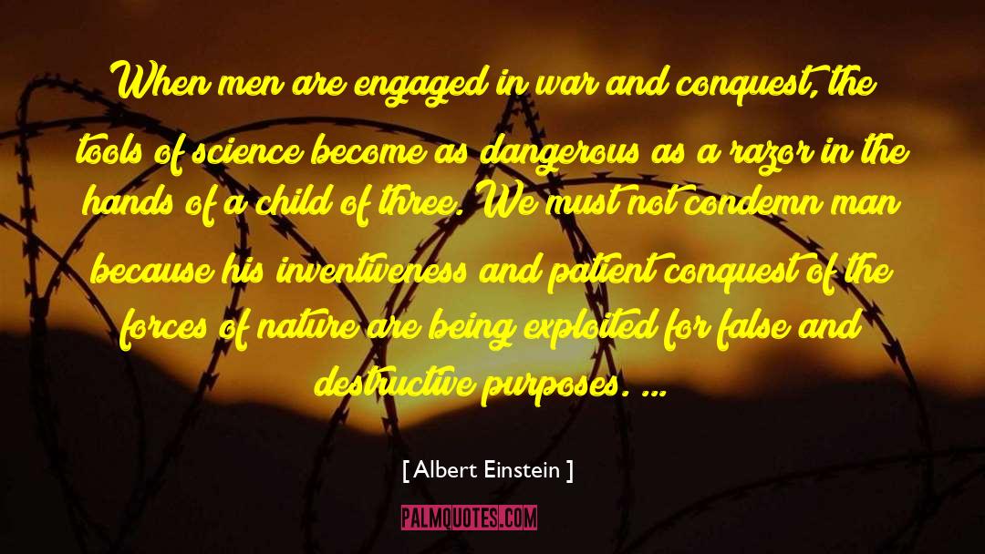 Conquest quotes by Albert Einstein