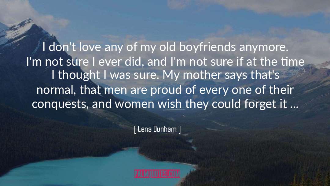 Conquests quotes by Lena Dunham