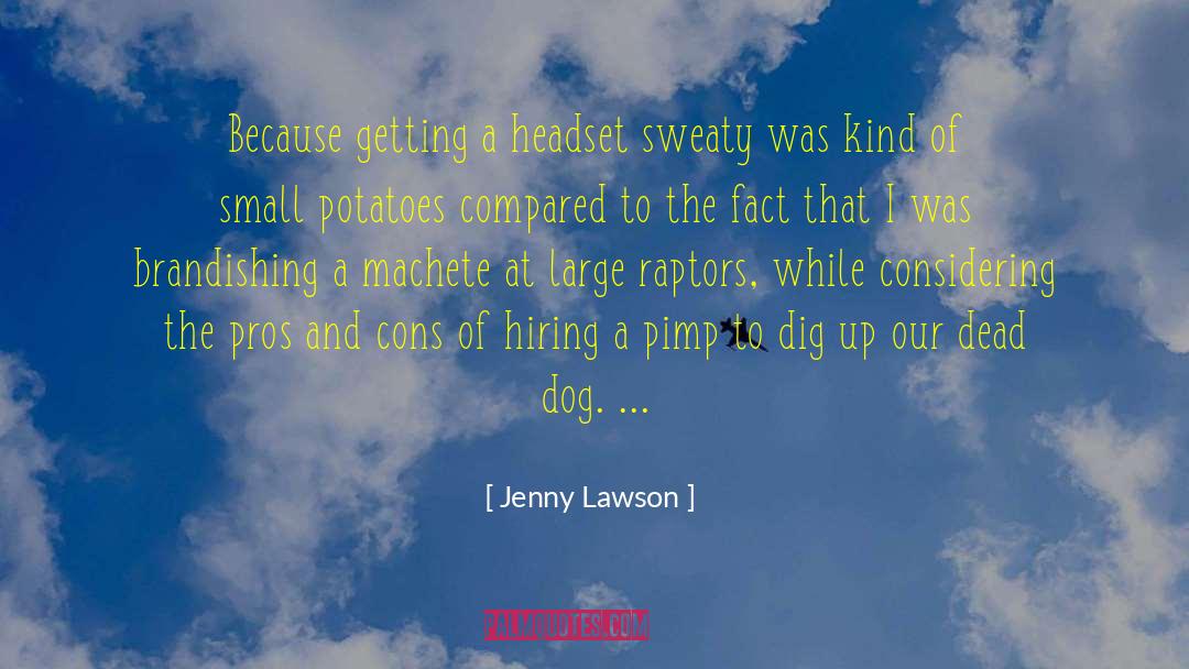 Cons quotes by Jenny Lawson