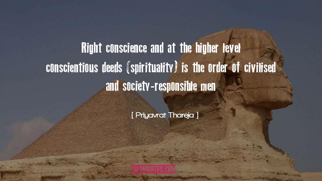 Conscience And Ethics quotes by Priyavrat Thareja