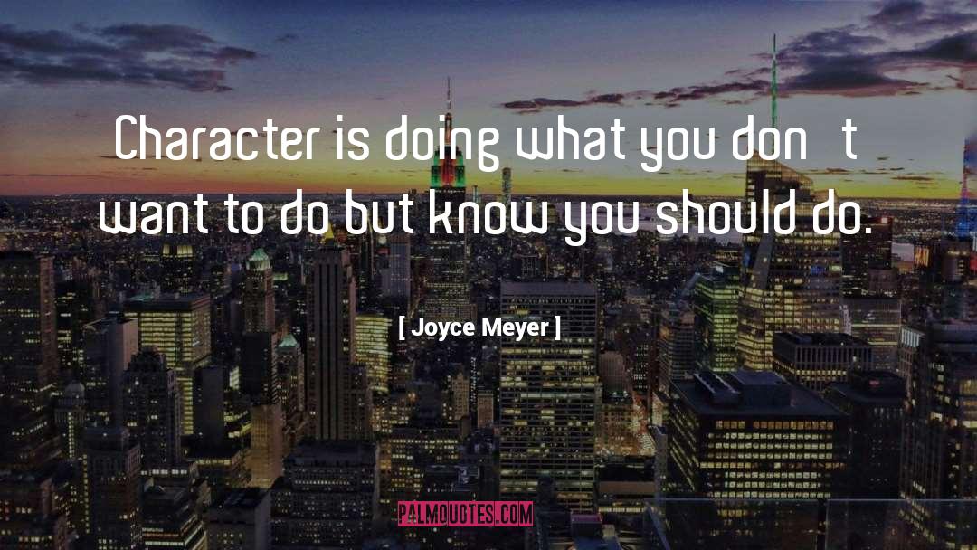 Conscience quotes by Joyce Meyer