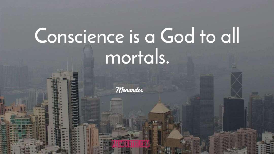 Conscience quotes by Menander