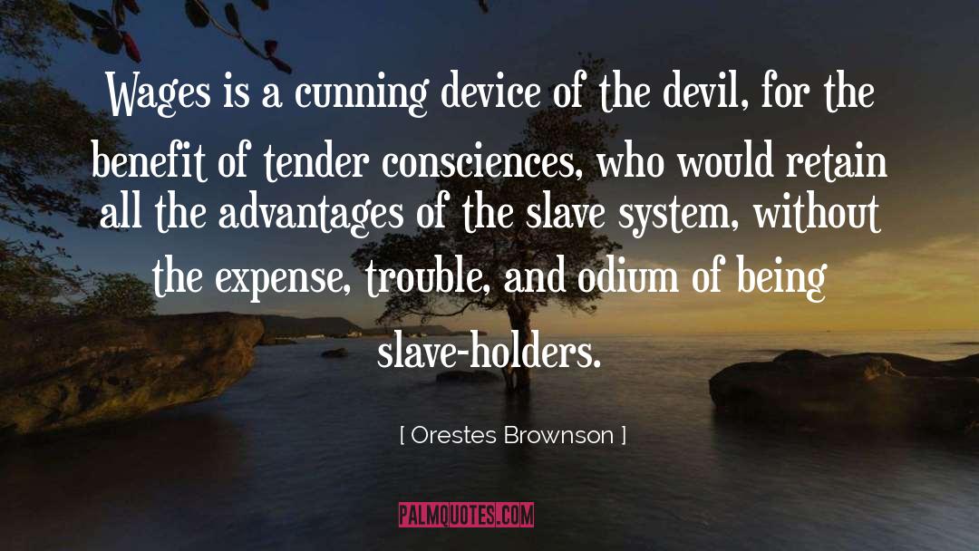 Consciences quotes by Orestes Brownson