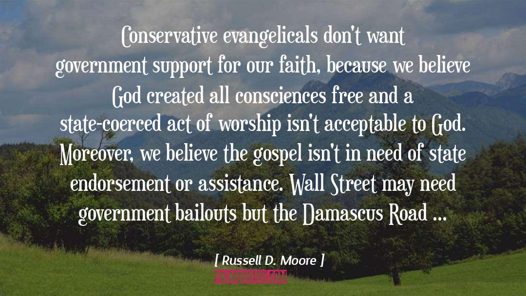 Consciences quotes by Russell D. Moore