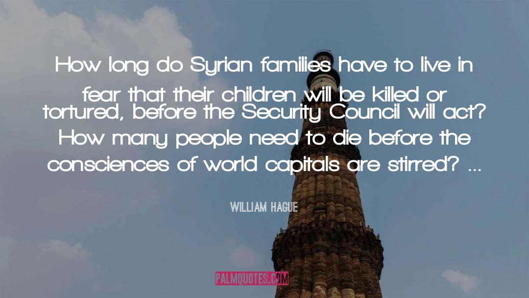 Consciences quotes by William Hague