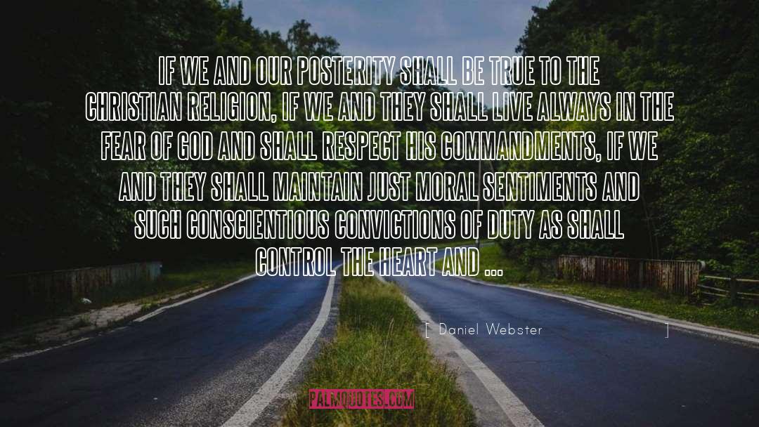Conscientious Objector quotes by Daniel Webster
