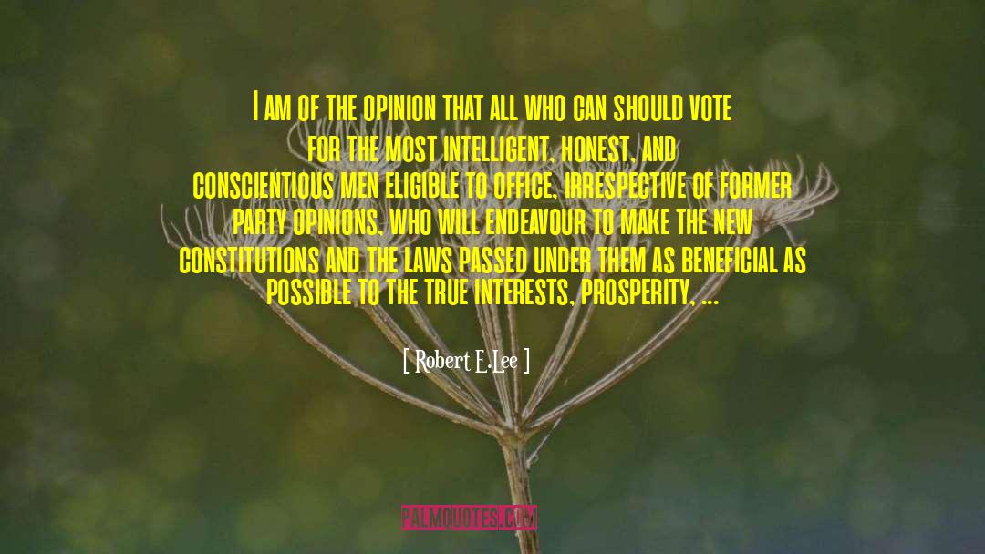 Conscientious Objector quotes by Robert E.Lee