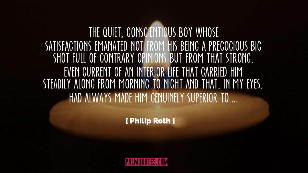 Conscientious quotes by Philip Roth