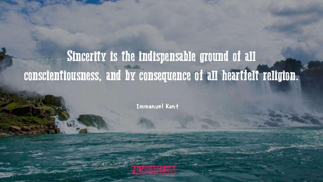 Conscientiousness quotes by Immanuel Kant