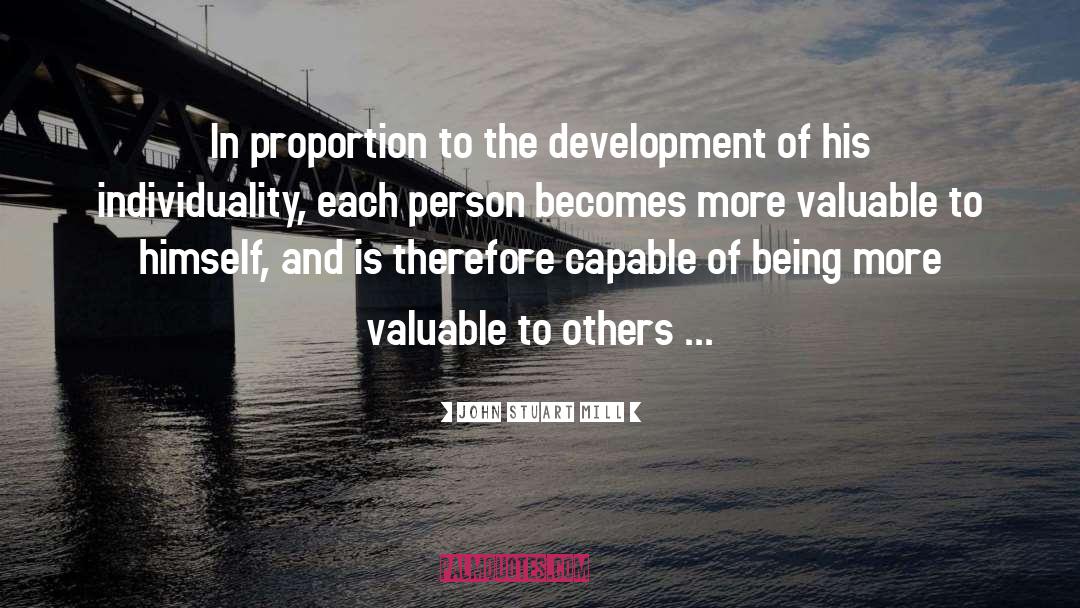 Consciouness Development quotes by John Stuart Mill