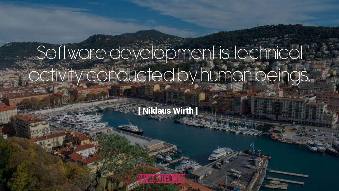 Consciouness Development quotes by Niklaus Wirth