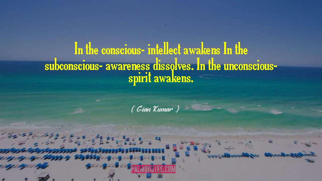 Consciouness quotes by Gian Kumar