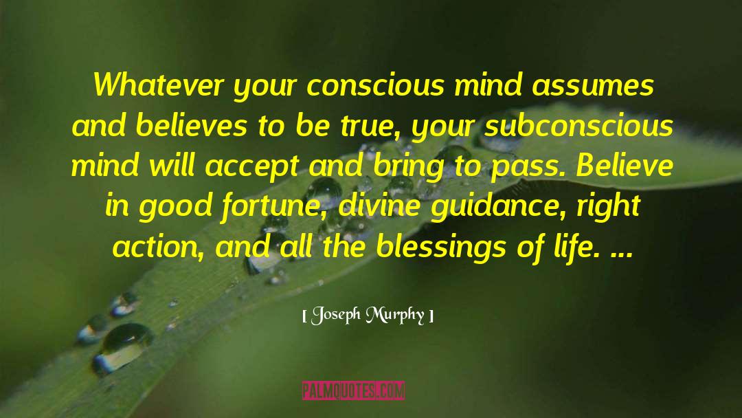 Conscious Mind quotes by Joseph Murphy