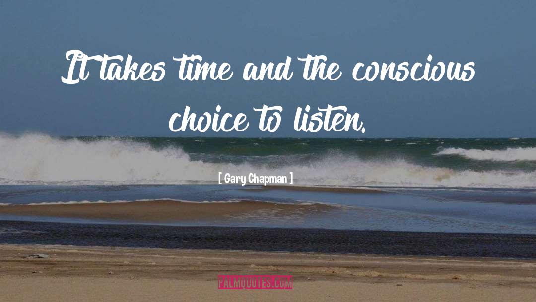 Conscious quotes by Gary Chapman