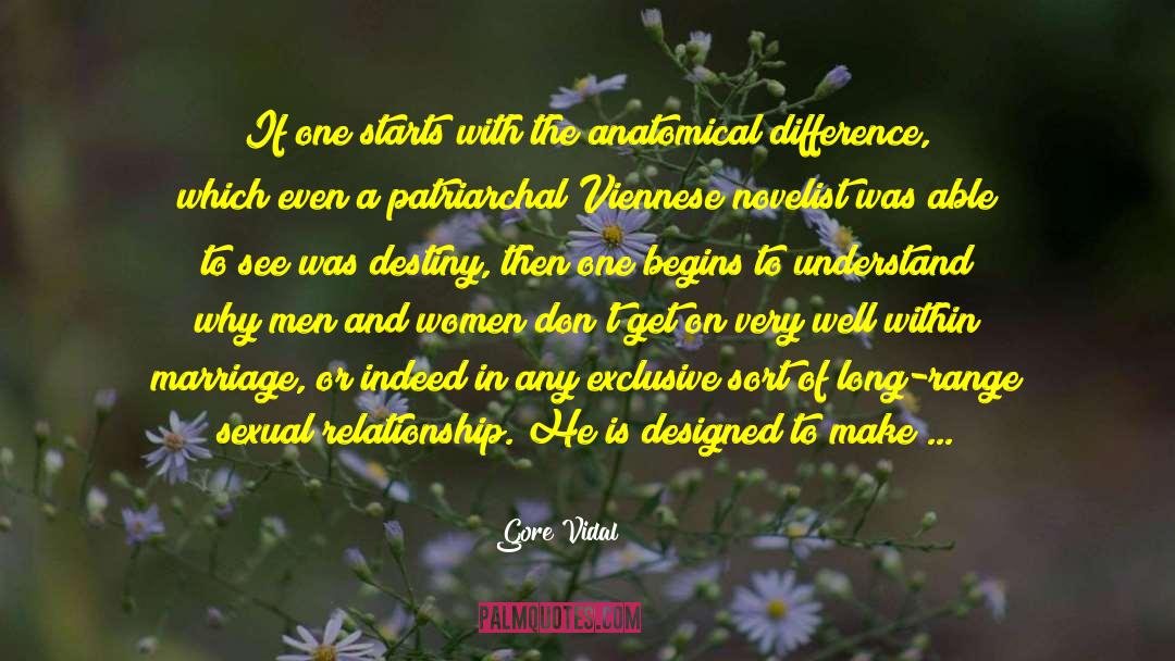 Conscious Relationship quotes by Gore Vidal