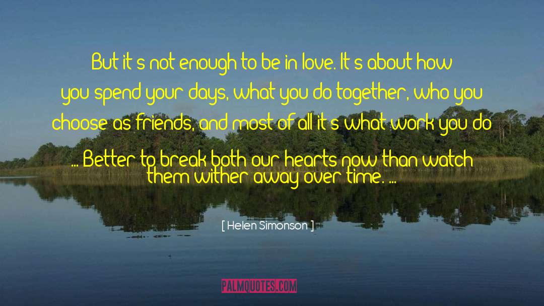 Conscious Relationship quotes by Helen Simonson