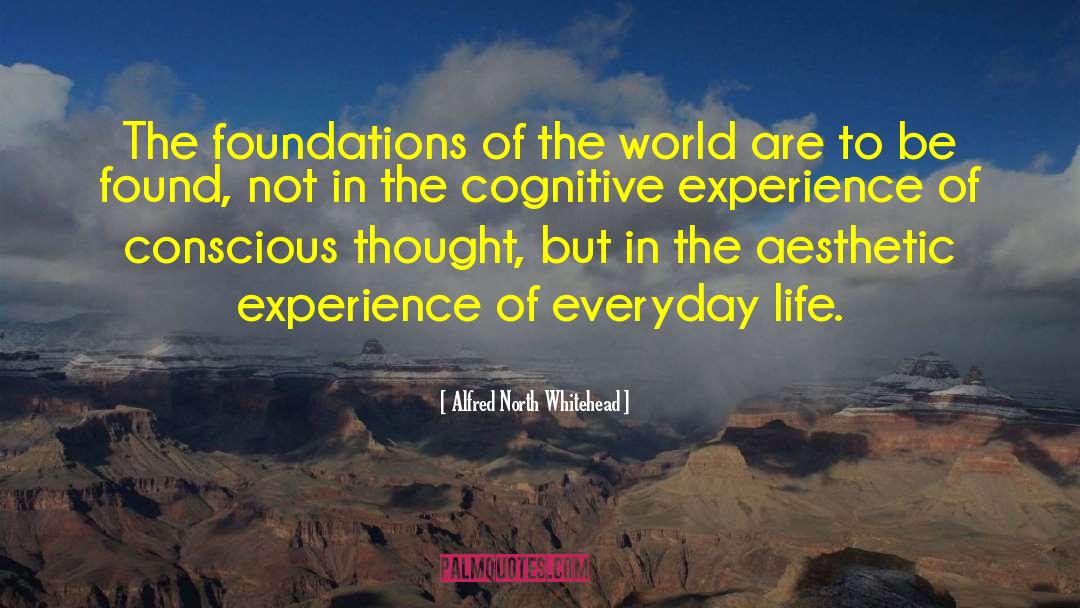 Conscious Thought quotes by Alfred North Whitehead