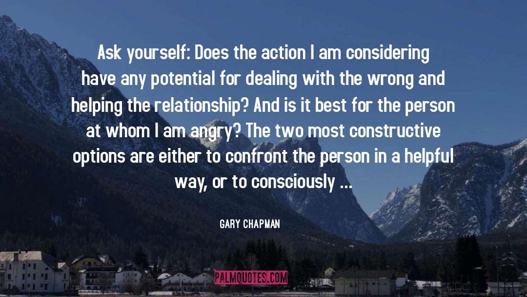 Consciously Conscious quotes by Gary Chapman
