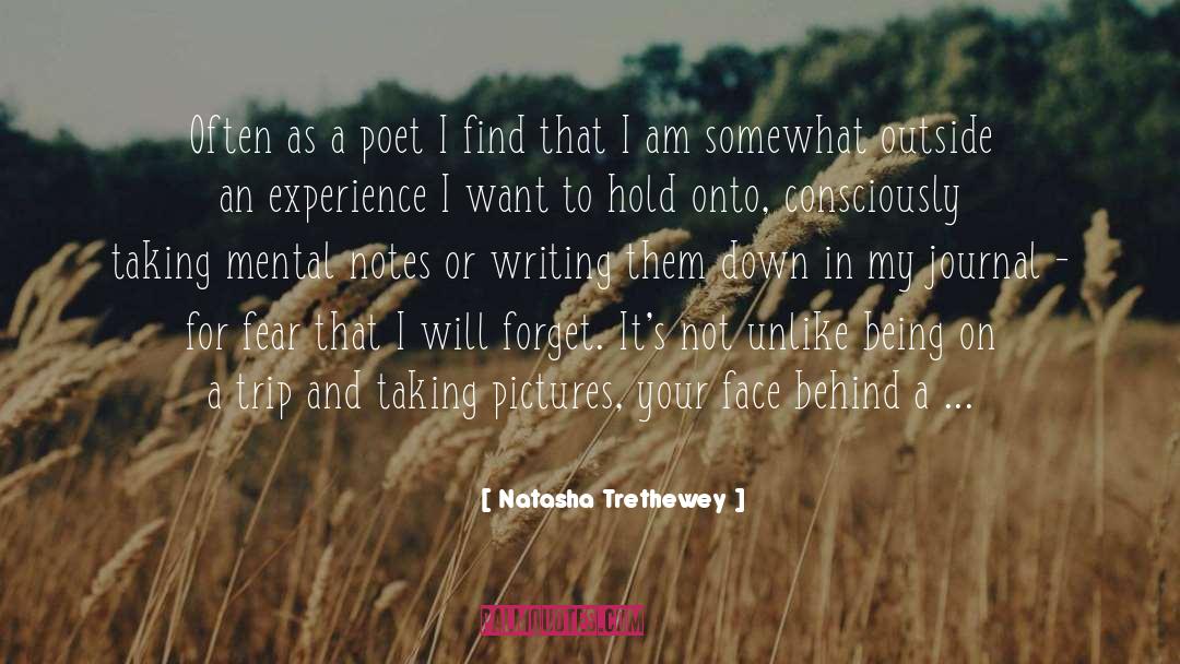 Consciously quotes by Natasha Trethewey