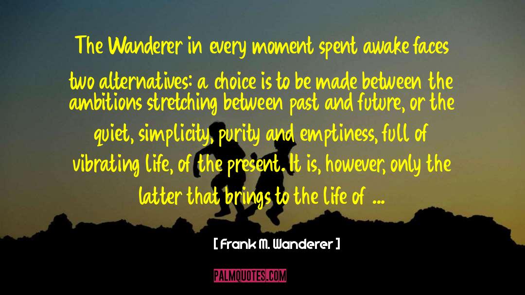 Consciousness Expanding quotes by Frank M. Wanderer