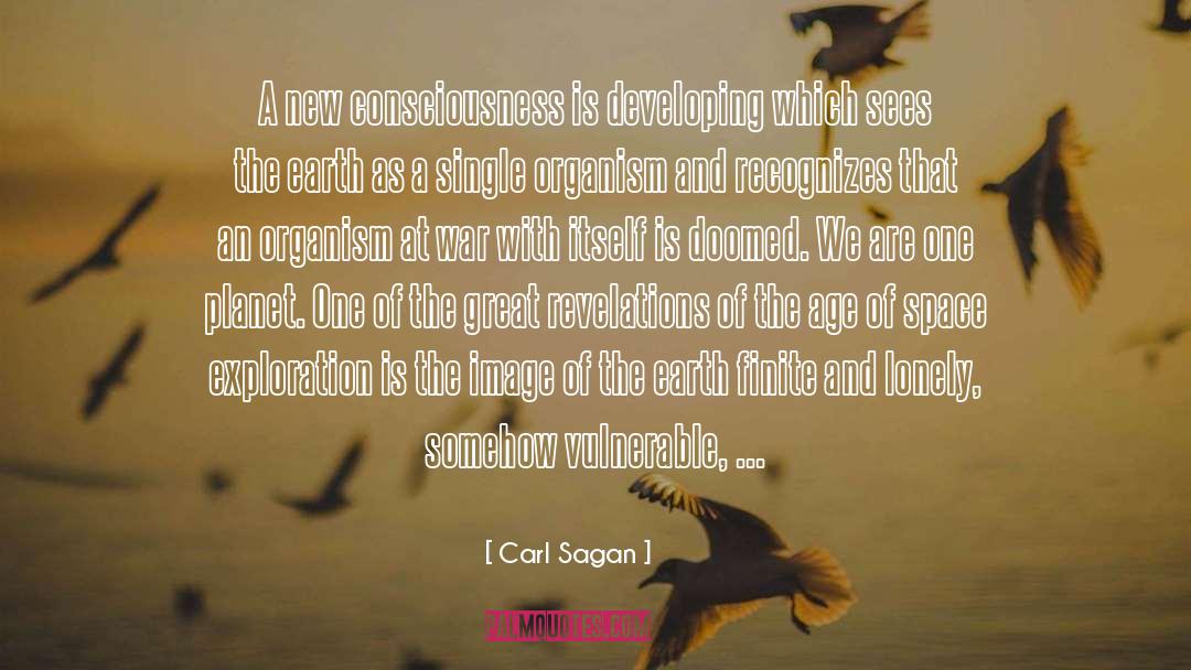 Consciousness quotes by Carl Sagan