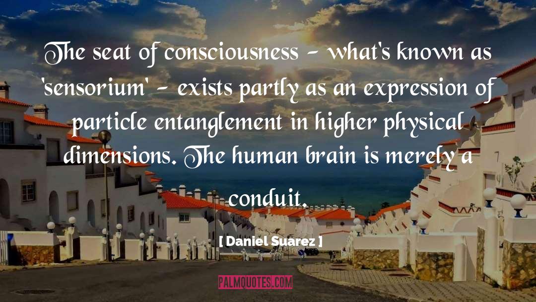 Consciousness quotes by Daniel Suarez