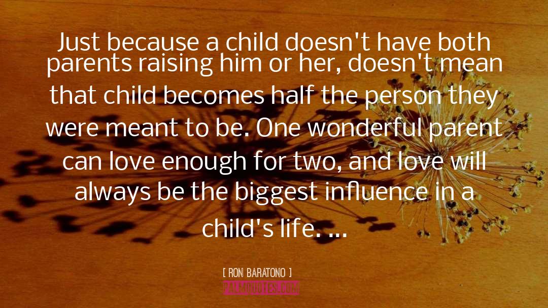 Conscuous Parenting quotes by Ron Baratono
