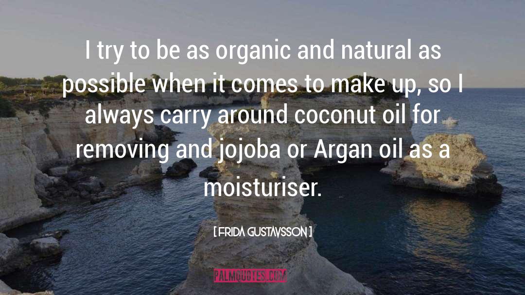 Consecrating Oil quotes by Frida Gustavsson