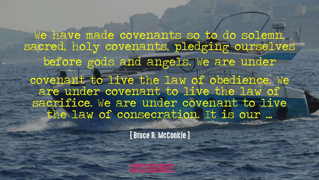 Consecration quotes by Bruce R. McConkie