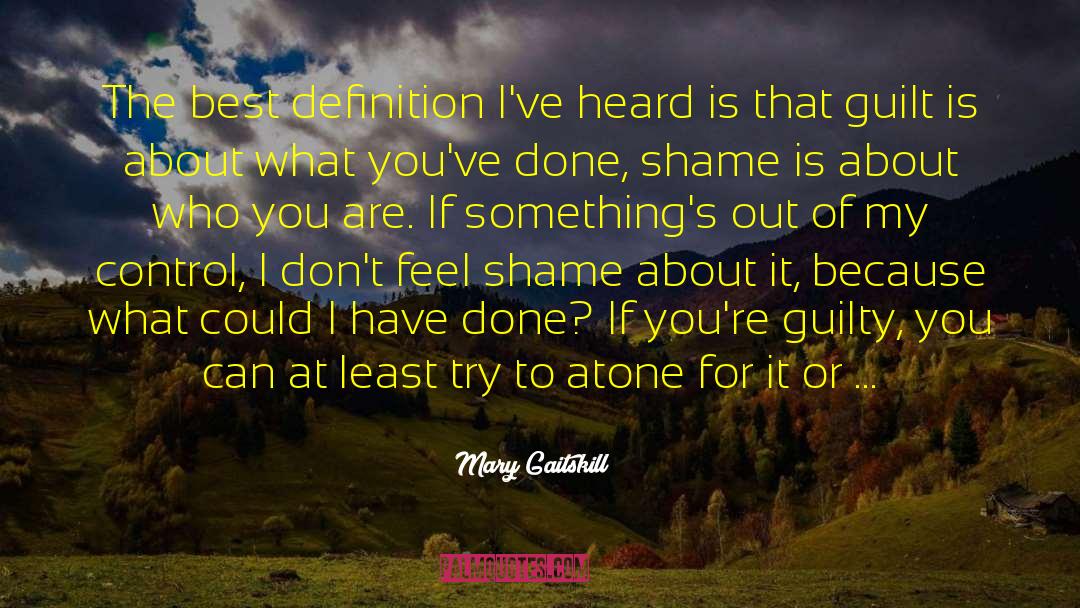 Consecration To Mary quotes by Mary Gaitskill