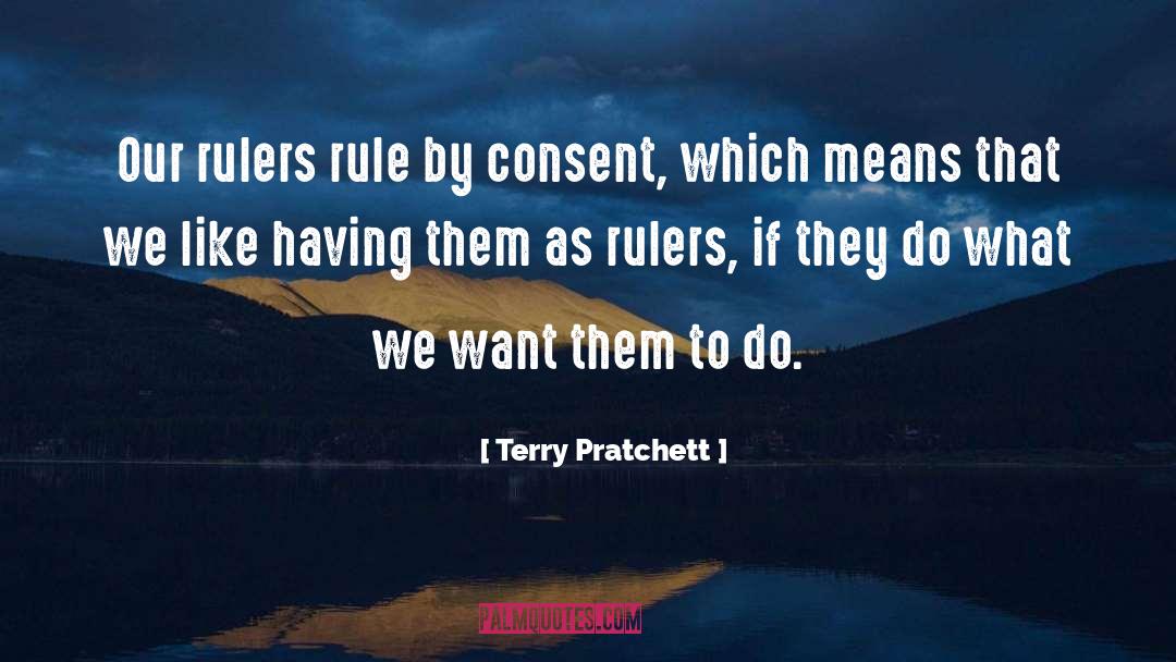 Consent quotes by Terry Pratchett