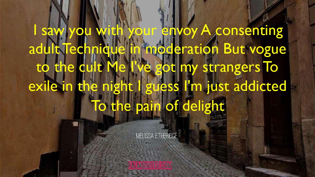 Consenting quotes by Melissa Etheridge
