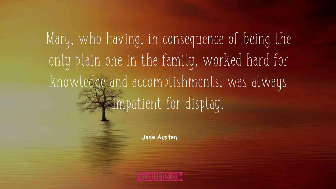 Consequence quotes by Jane Austen
