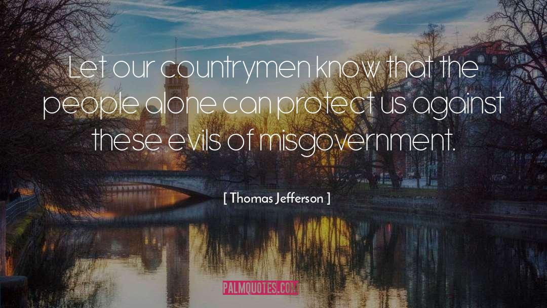 Consequences Of Evil quotes by Thomas Jefferson