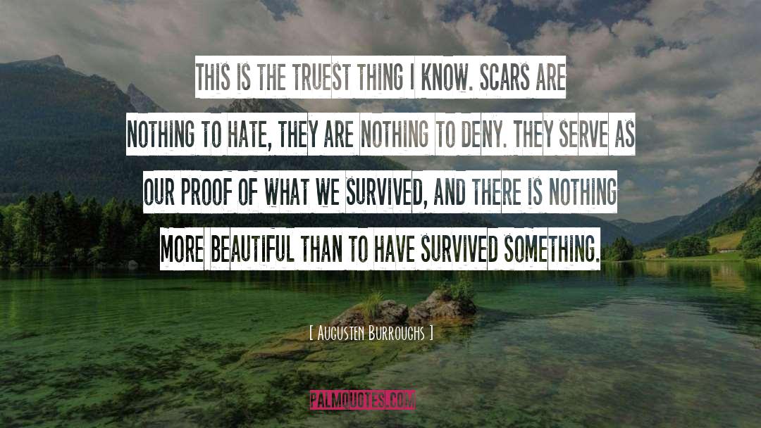 Conservation Is Survival quotes by Augusten Burroughs