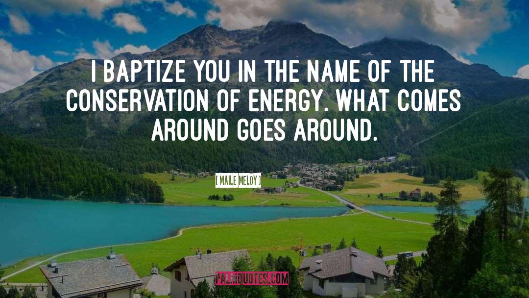 Conservation Of Energy quotes by Maile Meloy