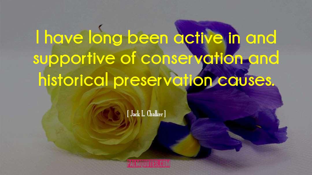 Conservation quotes by Jack L. Chalker