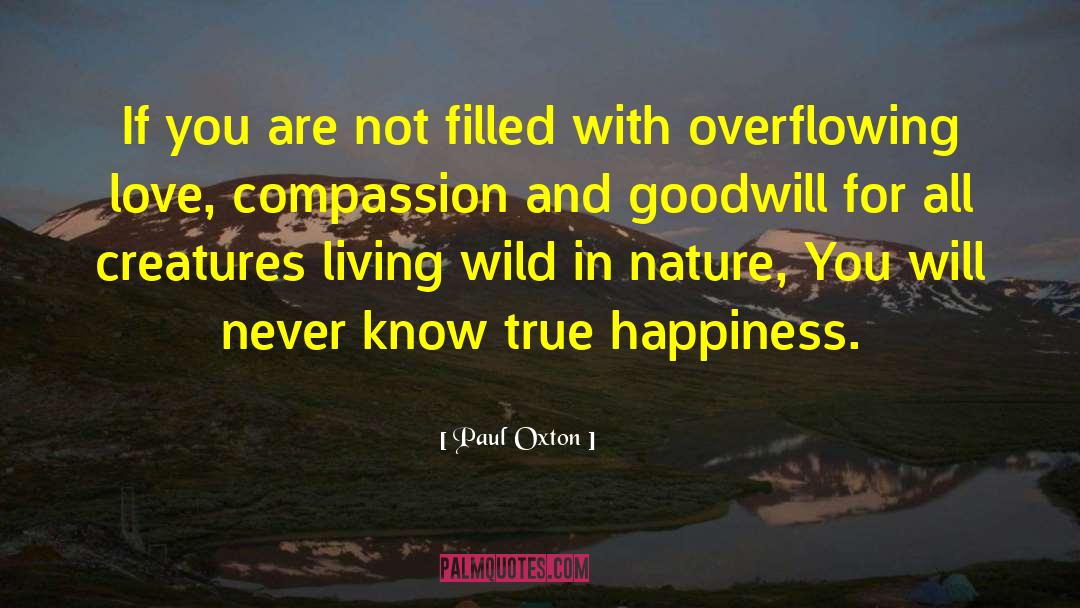 Conservation quotes by Paul Oxton