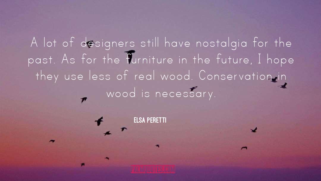 Conservation quotes by Elsa Peretti