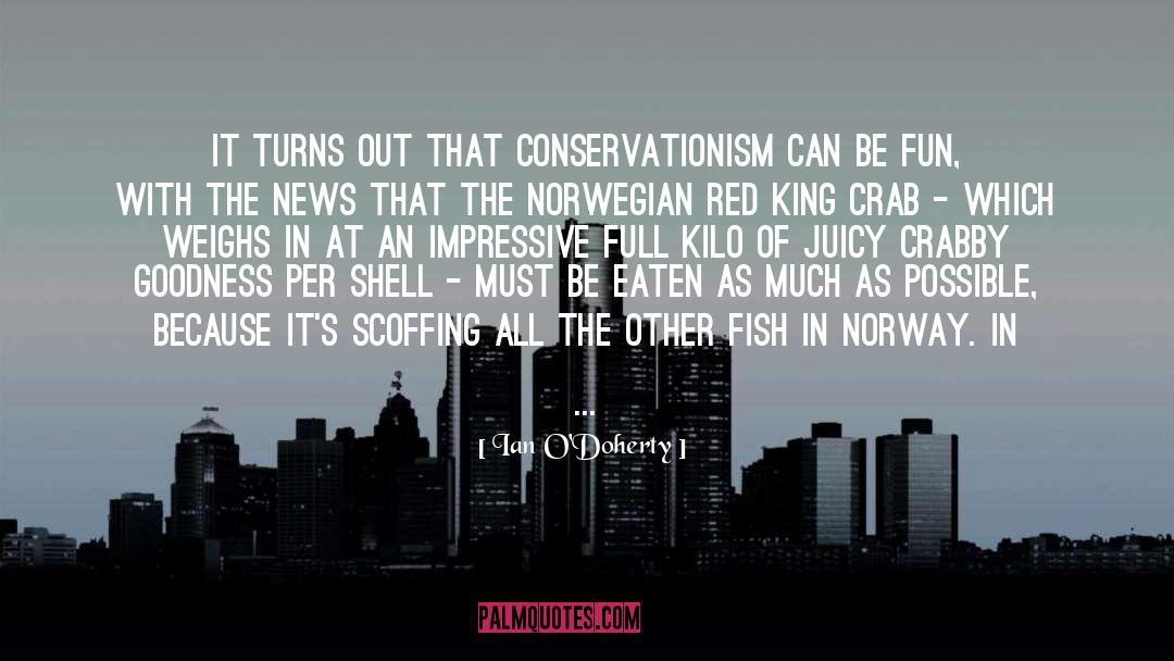 Conservationism quotes by Ian O'Doherty