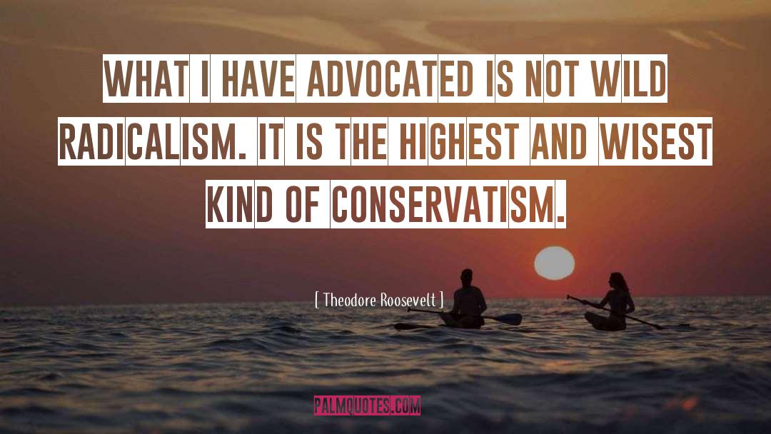 Conservatism quotes by Theodore Roosevelt