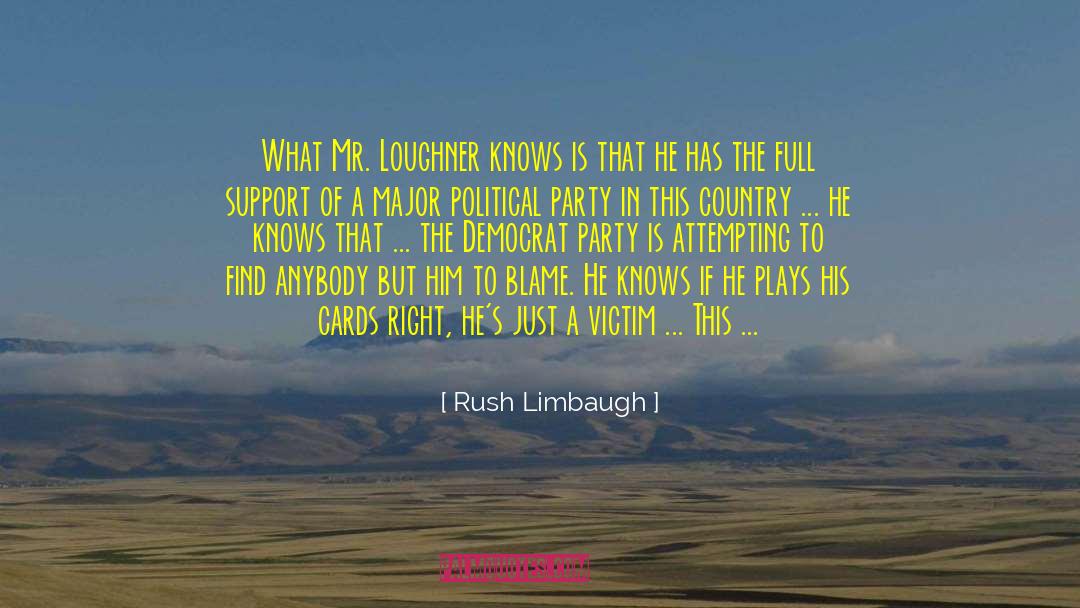 Conservative Democrat quotes by Rush Limbaugh