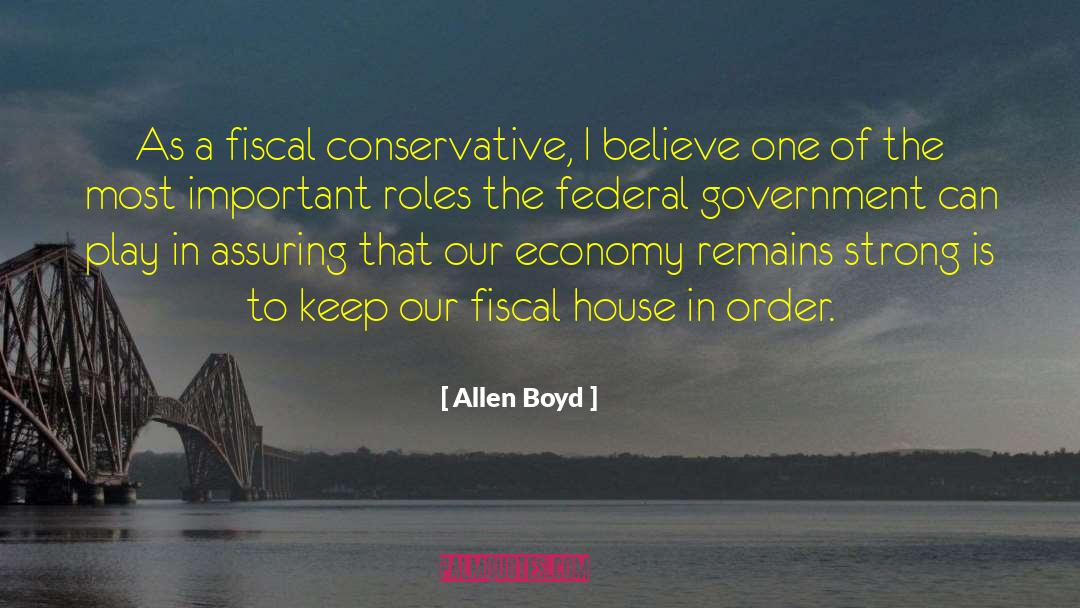 Conservative Democrat quotes by Allen Boyd