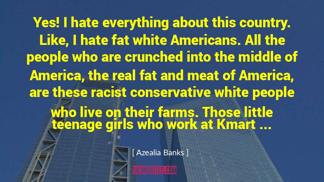 Conservative Hate Speech quotes by Azealia Banks
