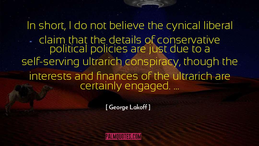 Conservative Political quotes by George Lakoff