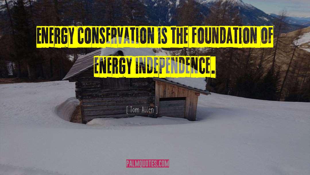 Conserving Environment quotes by Tom Allen