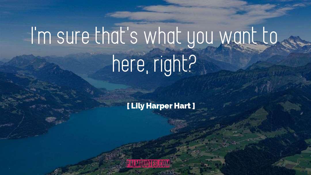 Consider The Lily quotes by Lily Harper Hart