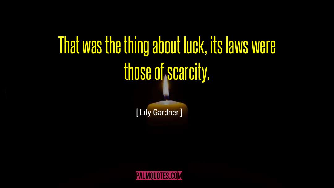 Consider The Lily quotes by Lily Gardner